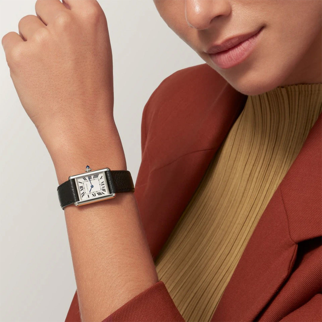 Watch in steel Tank Must SolarBeat™ Cartier