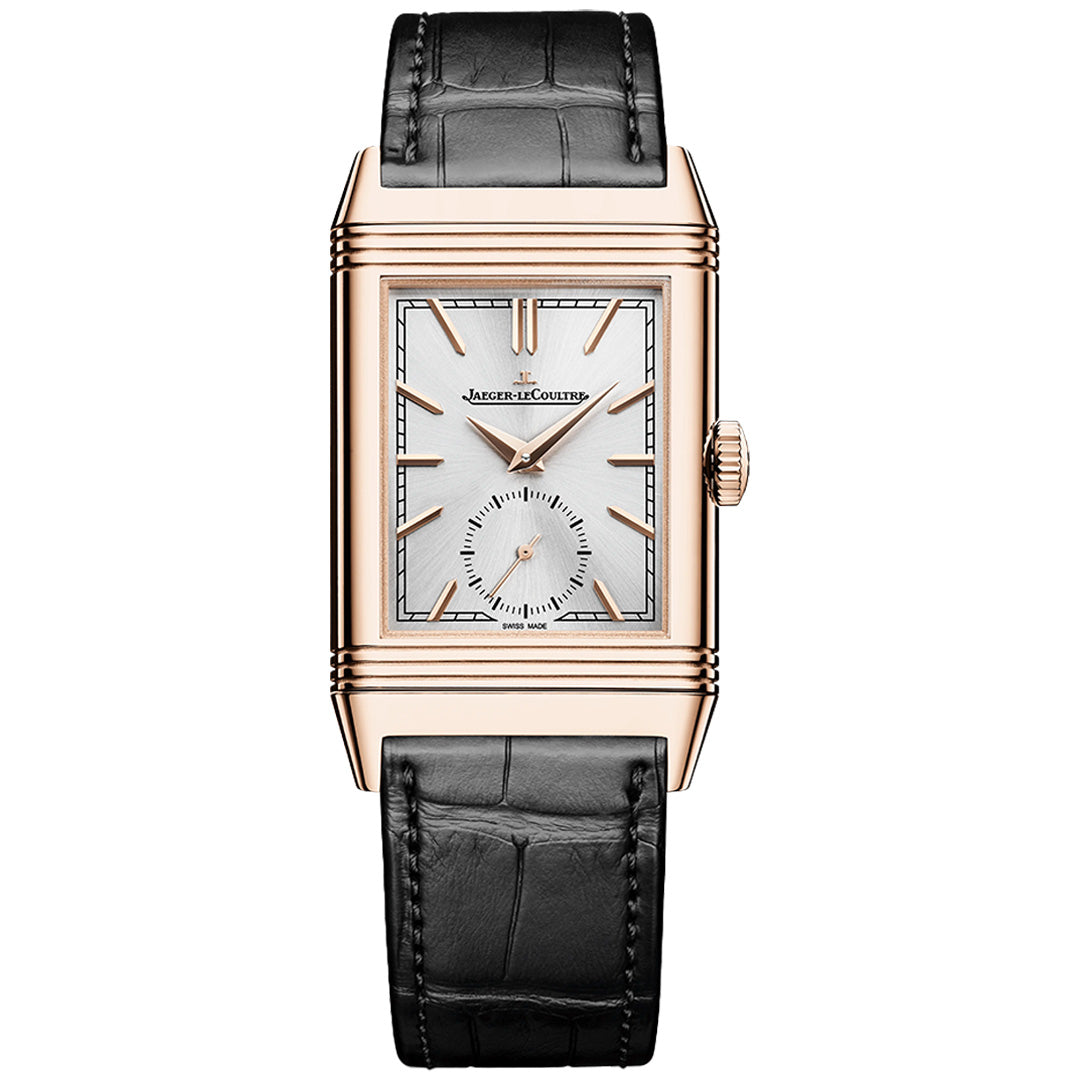Watch in rose gold Reverso Tribute Monoface Small Seconds  Jaeger-lecoultre