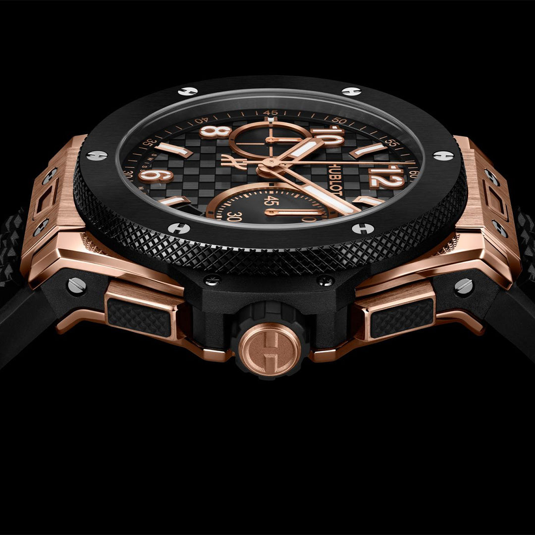 Orologio in ceramica e oro rosa Big Bang Original Unico King Gold Ceramic Hublot