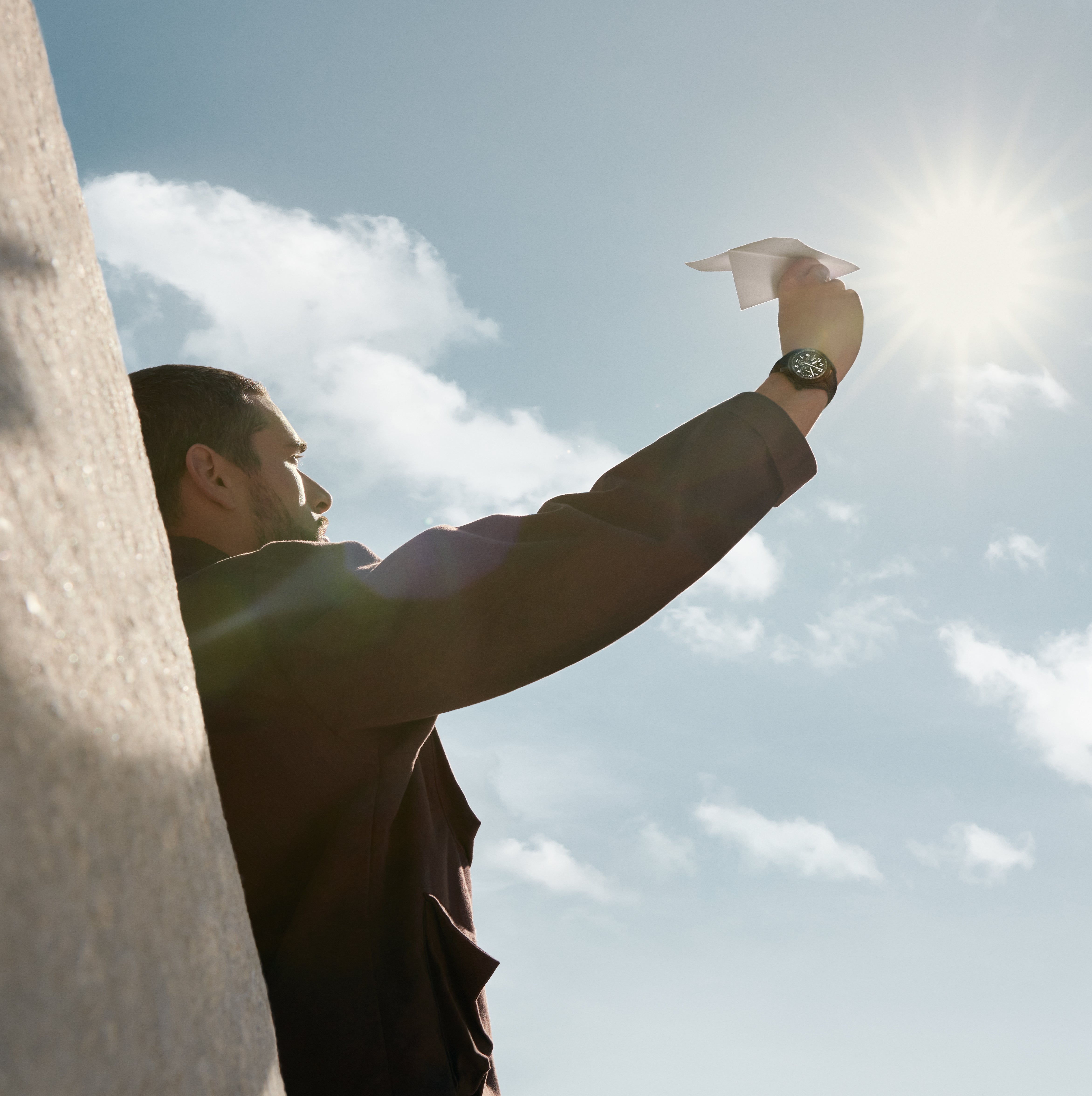 Watch in ceramics Pilot Big Date Flyback Zenith