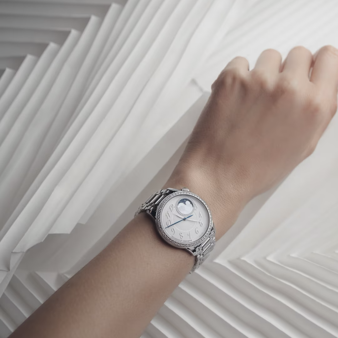 Watch in steel Égérie Moon Phase Vacheron constantin