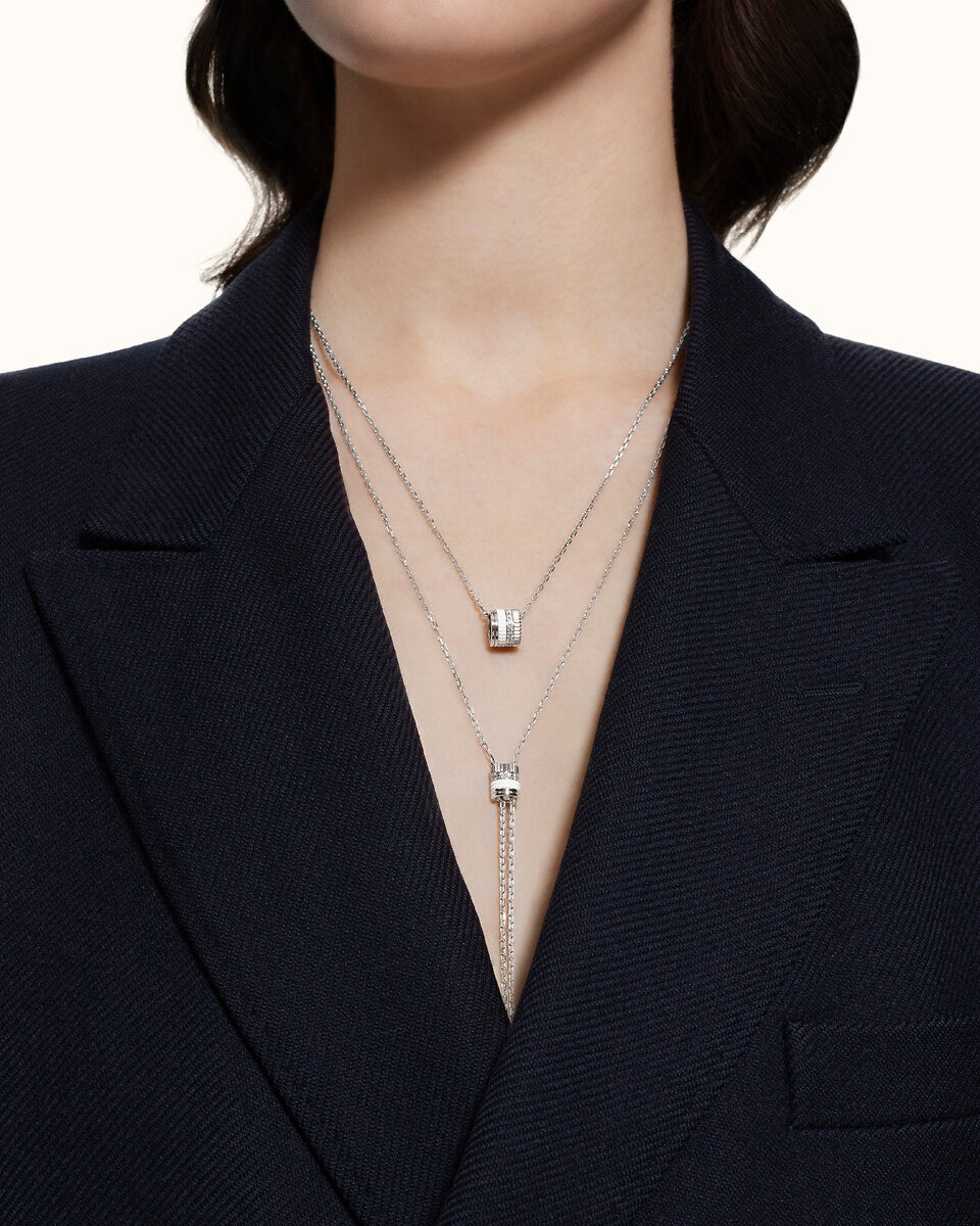 Gioiello in oro bianco Collana Quatre white edition, modello L Boucheron