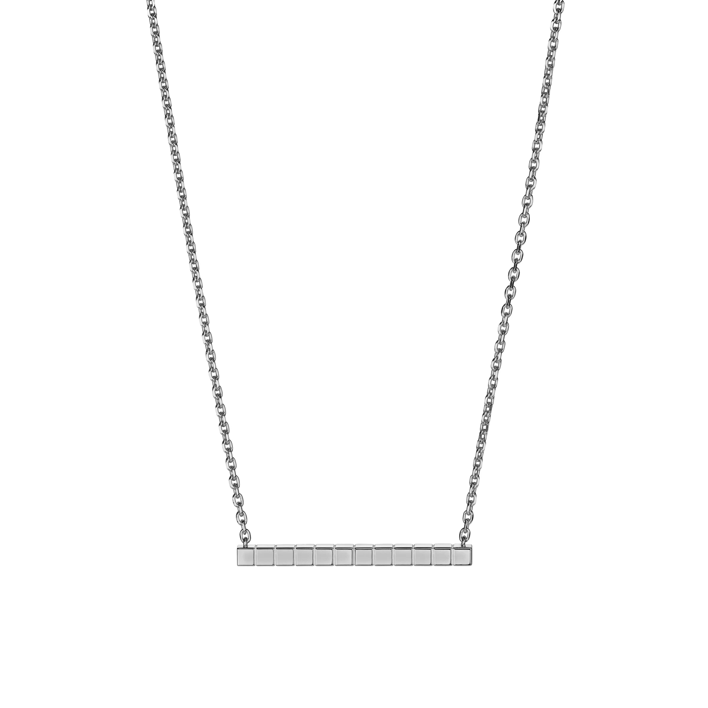 Gioiello in oro bianco Ice Cube Necklace Chopard
