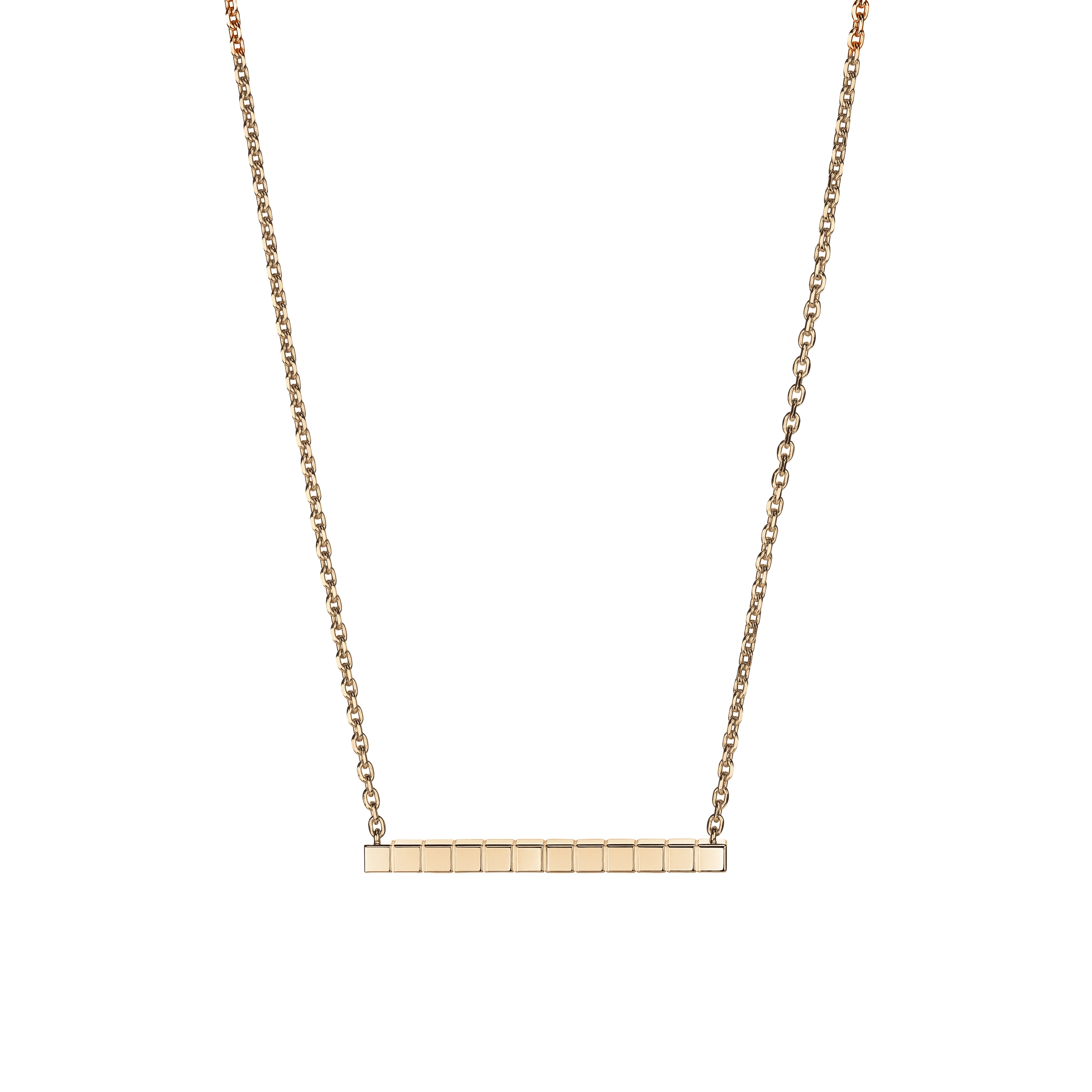 Gioiello in rose gold Ice Cube Necklace Chopard