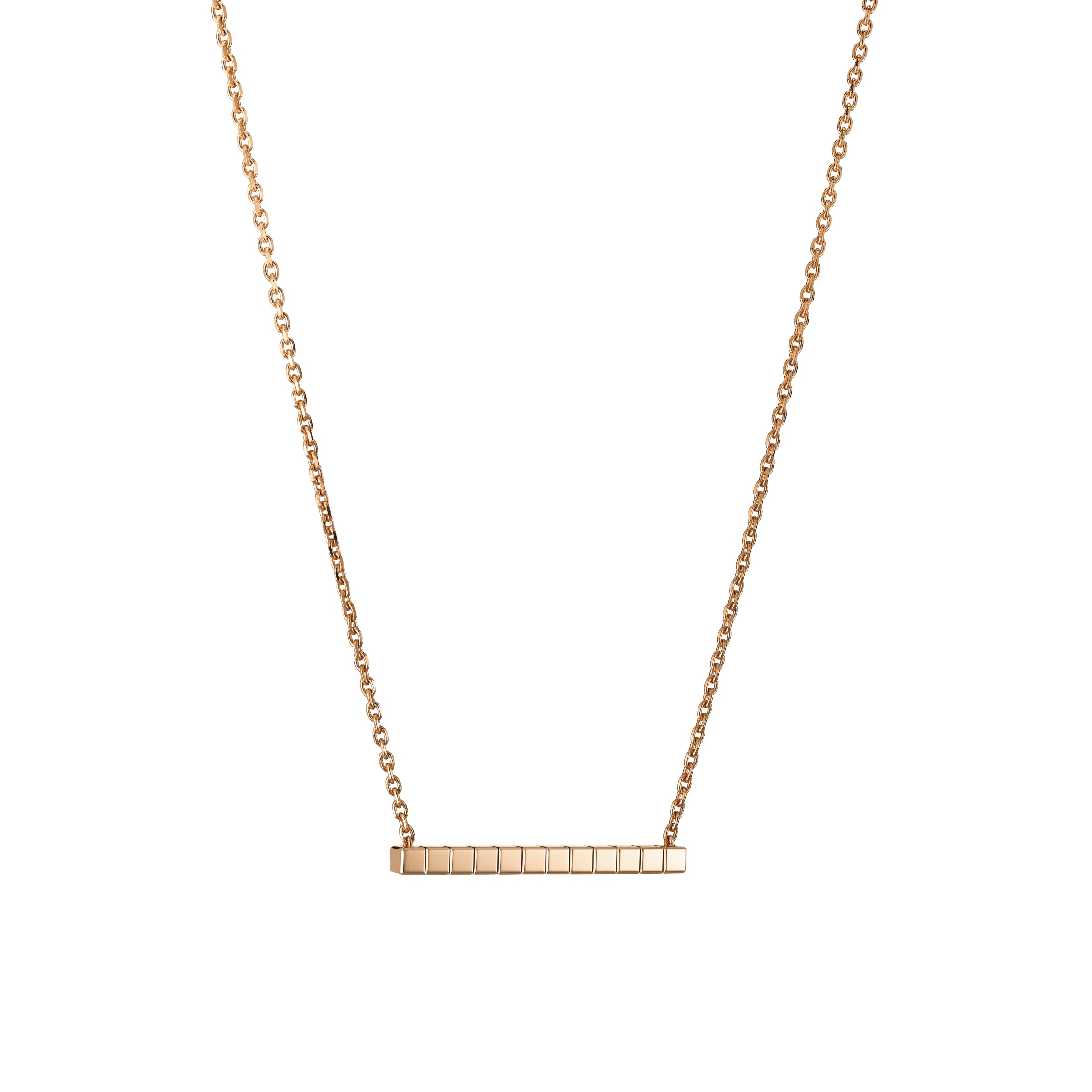 Gioiello in rose gold Ice Cube Necklace Chopard