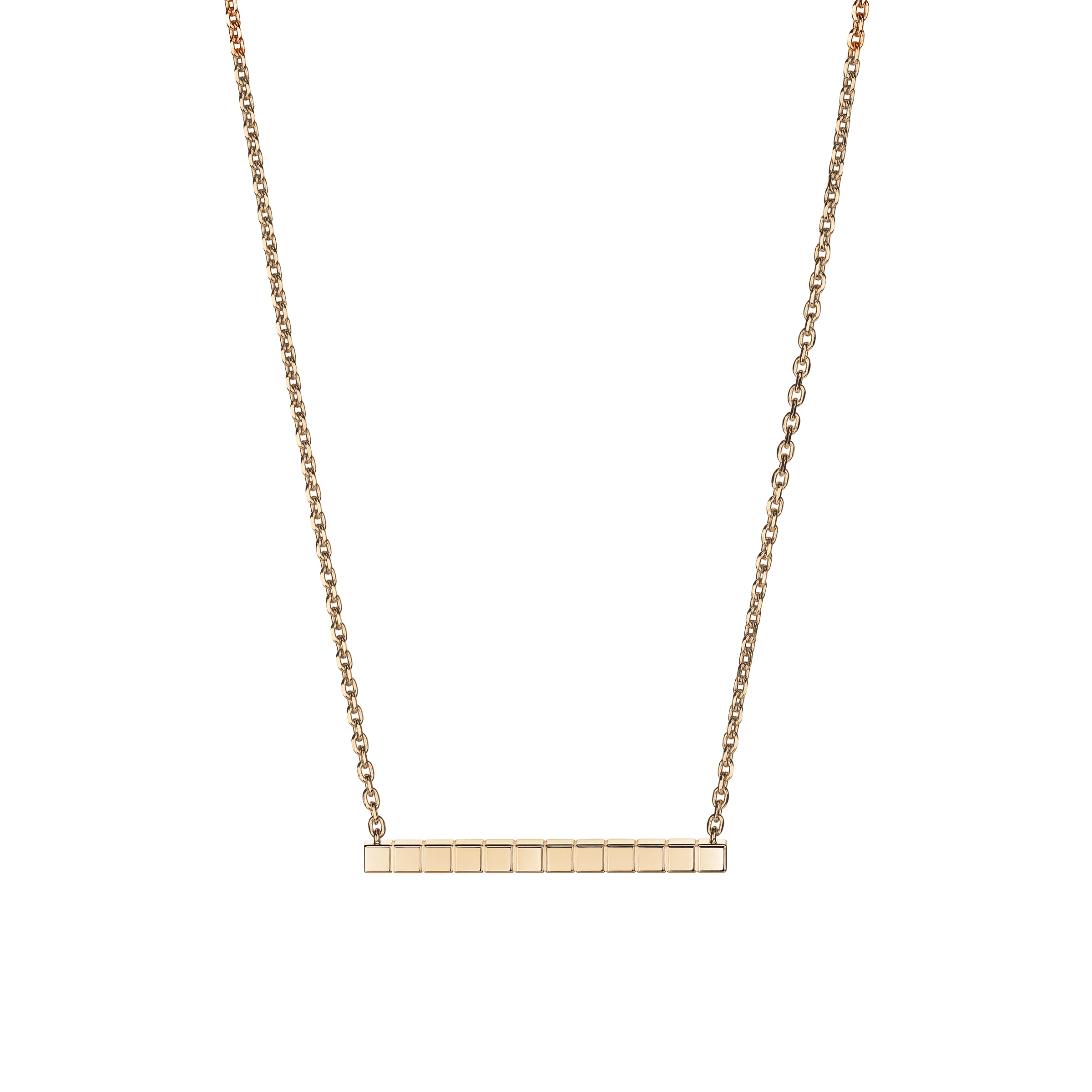 Gioiello in rose gold Ice Cube Necklace Chopard