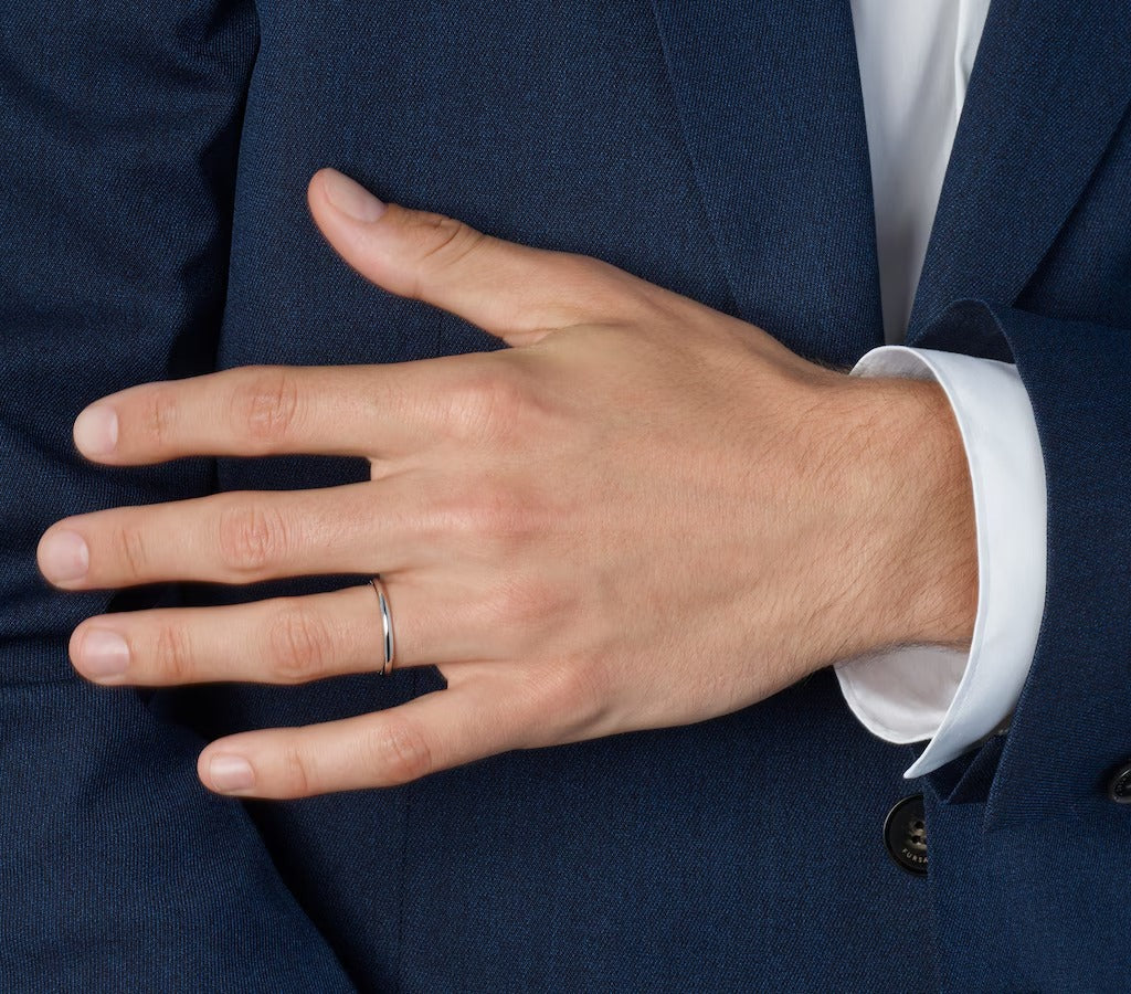 Gioiello in platino Fede nuziale Les Éternelles de Chaumet Chaumet
