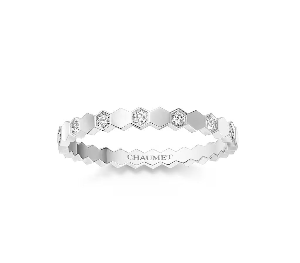Gioiello in oro bianco Anello Bee de Chaumet Chaumet