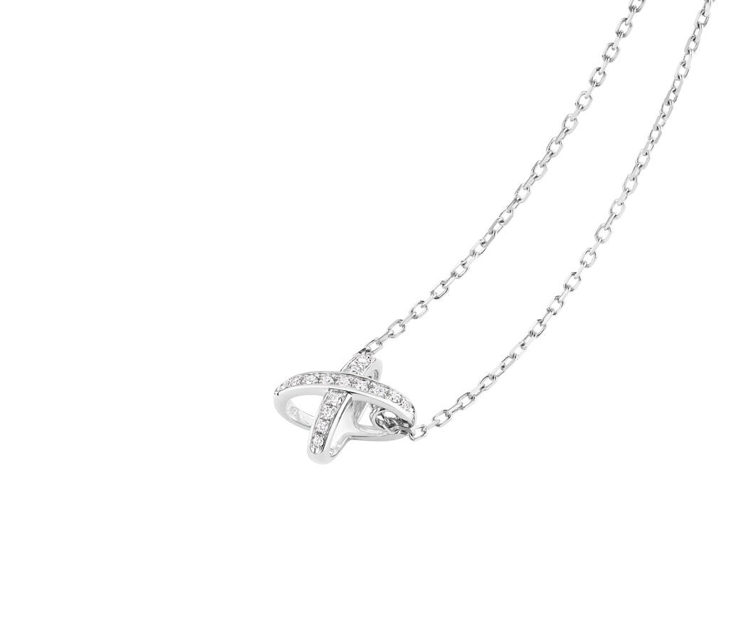 Gioiello in white gold Jeux de Liens Pendant Necklace Chaumet