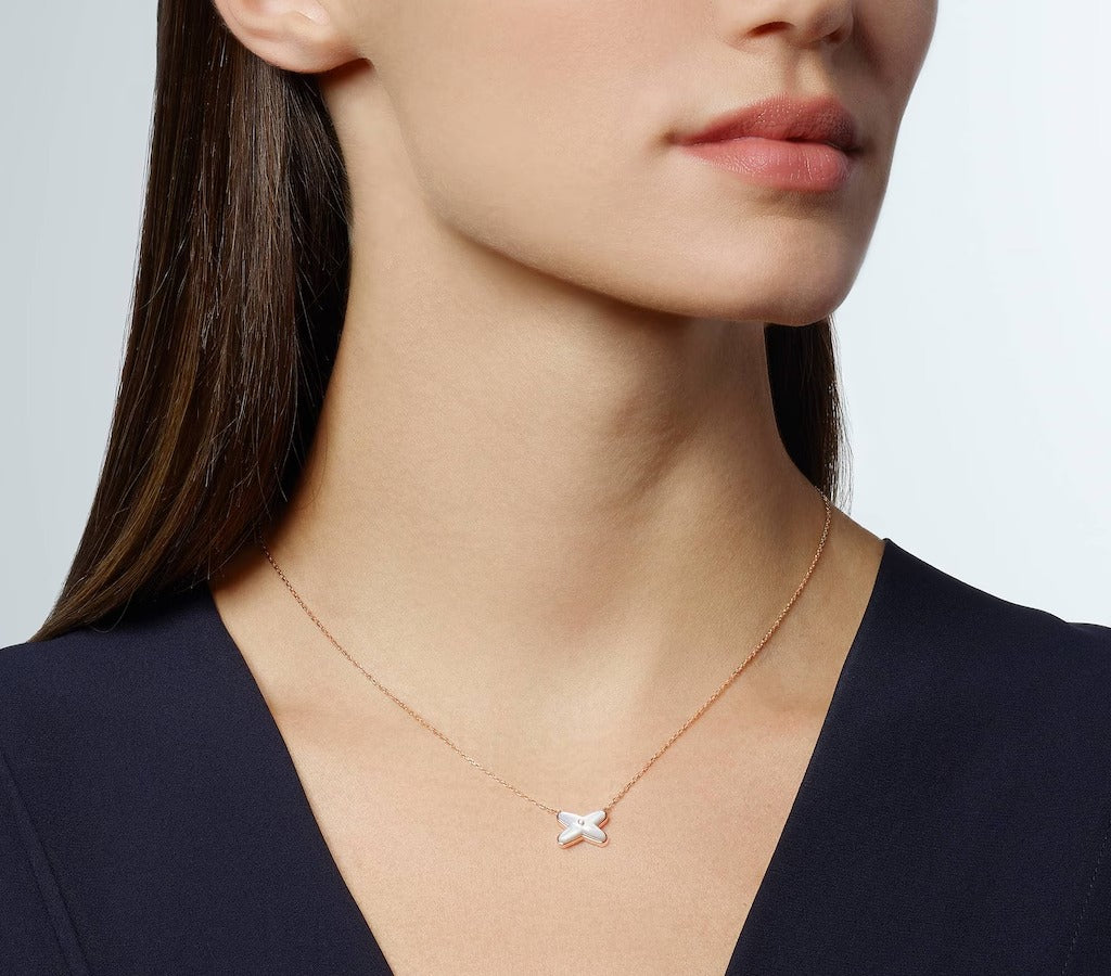 Gioiello in rose gold Jeux de Liens Pendant Necklace Chaumet