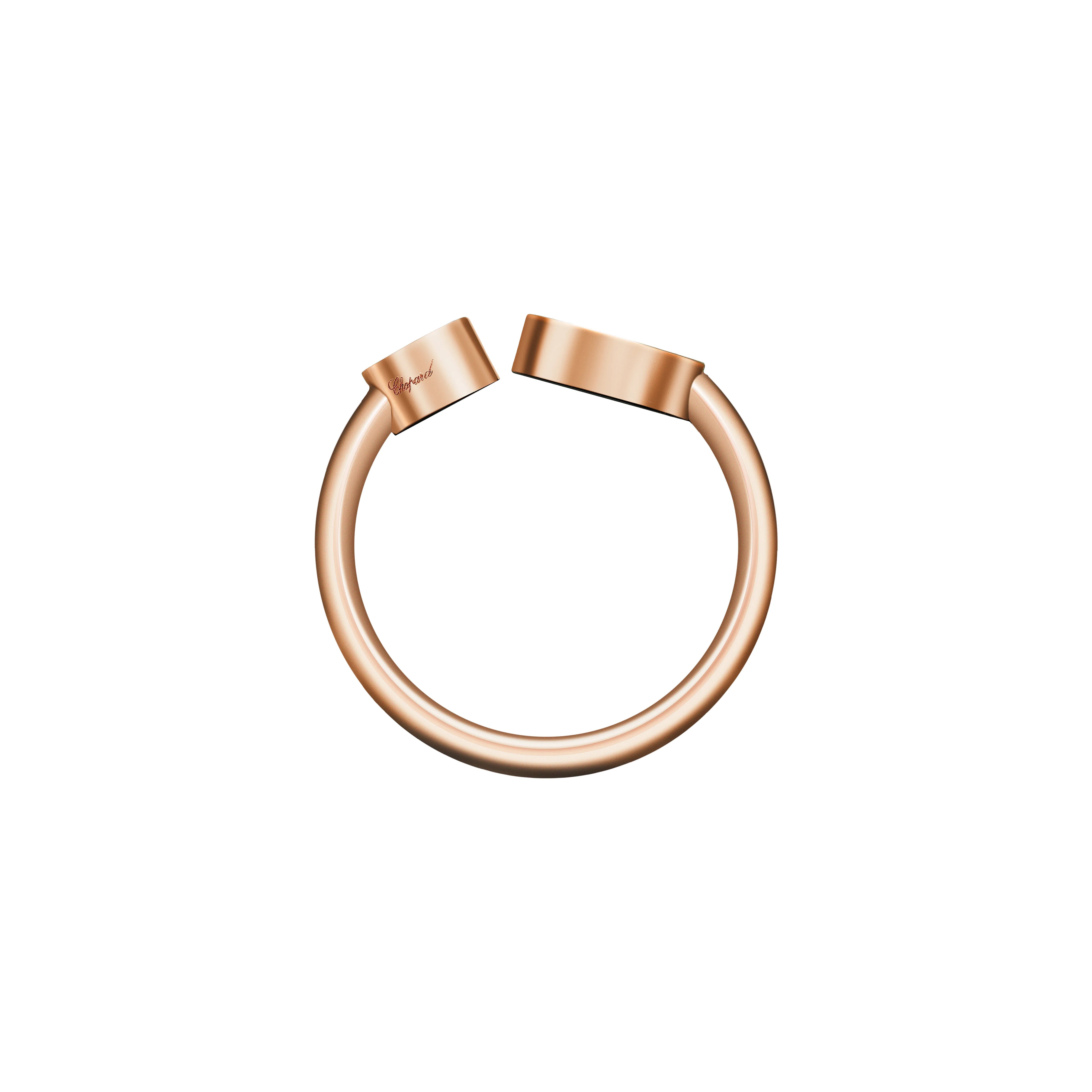 Gioiello in oro rosa Anello Happy Hearts Chopard