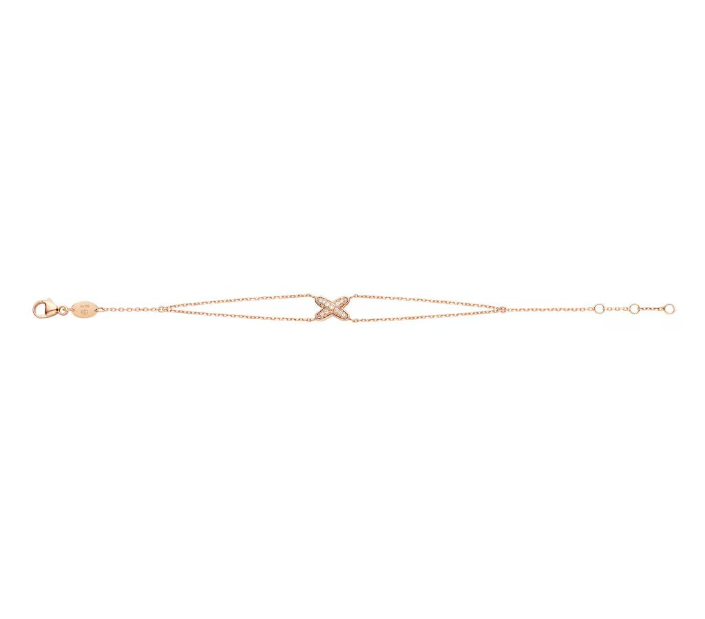 Gioiello in oro rosa Bracciale Jeux de Liens Chaumet