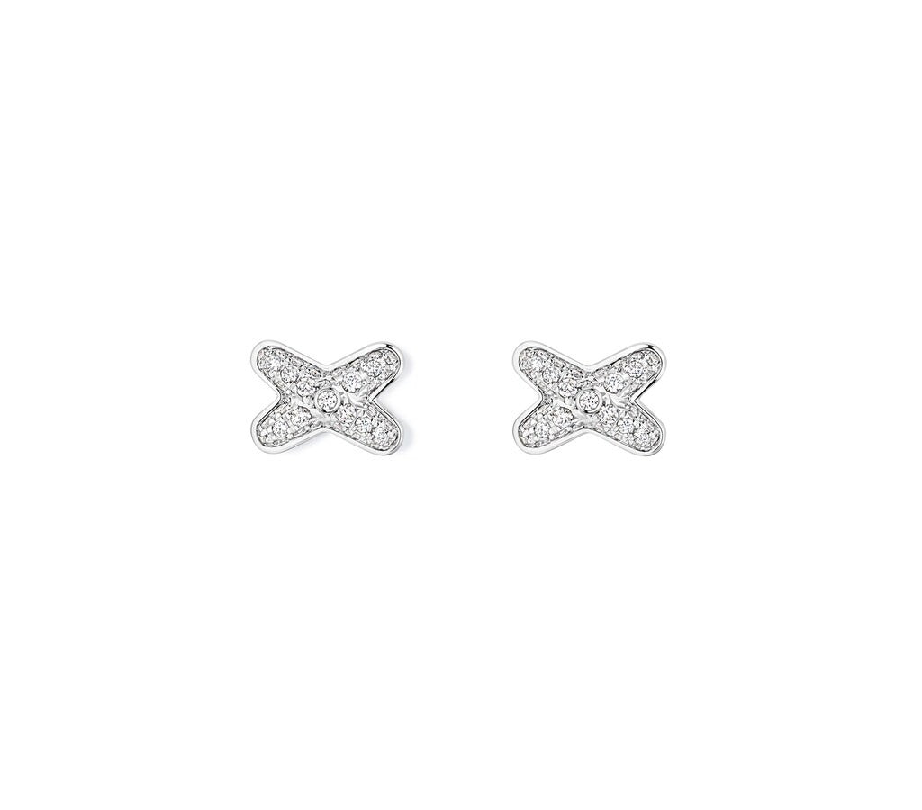 Gioiello in oro bianco Orecchini Jeux de Liens Chaumet
