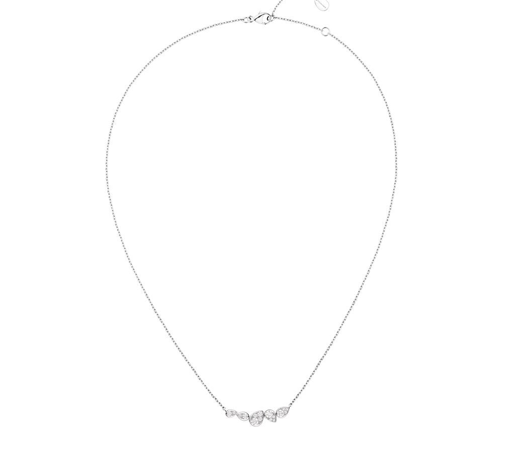Gioiello in white gold Joséphine Ronde d'Aigrettes Necklace Chaumet