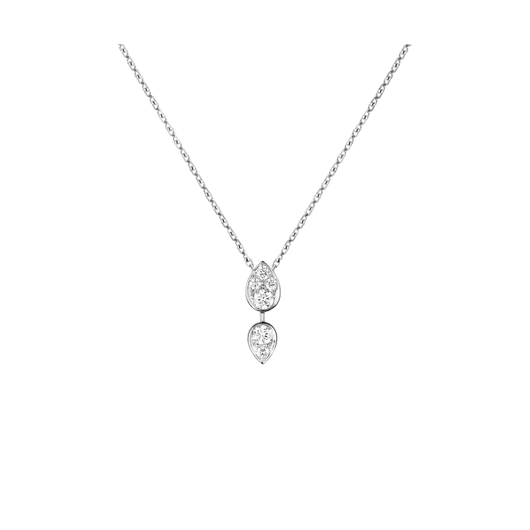 Gioiello in oro bianco Ciondolo Joséphine Ronde d'Aigrettes Chaumet