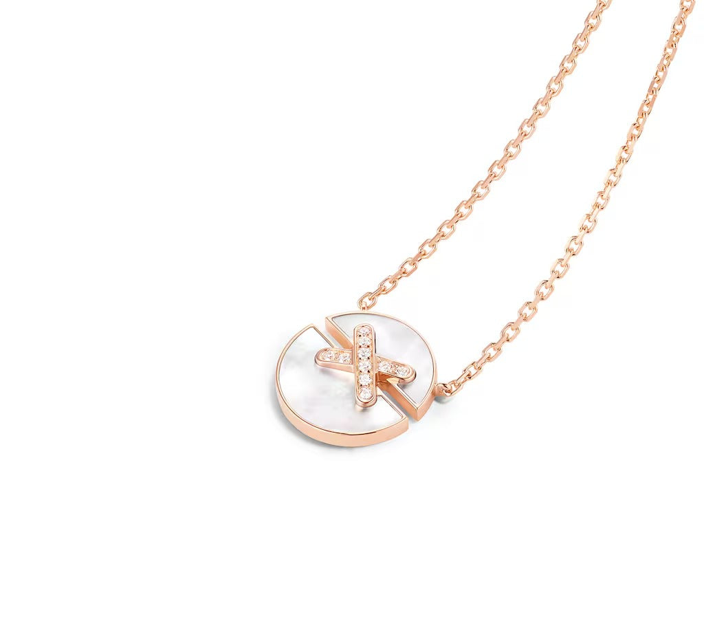 Gioiello in oro rosa Ciondolo Jeux de Liens Chaumet