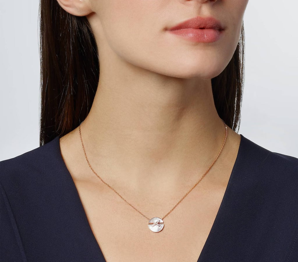 Gioiello in oro rosa Ciondolo Jeux de Liens Chaumet