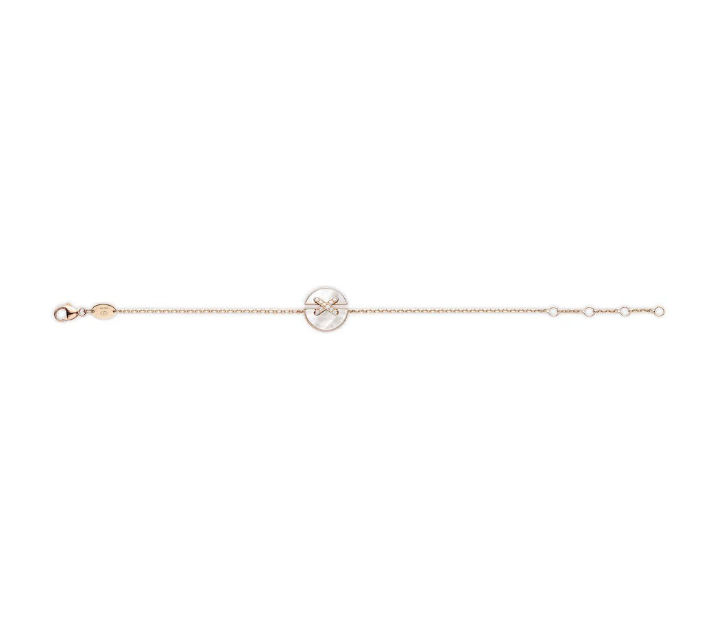 Gioiello in oro rosa Bracciale Jeux de Liens Chaumet