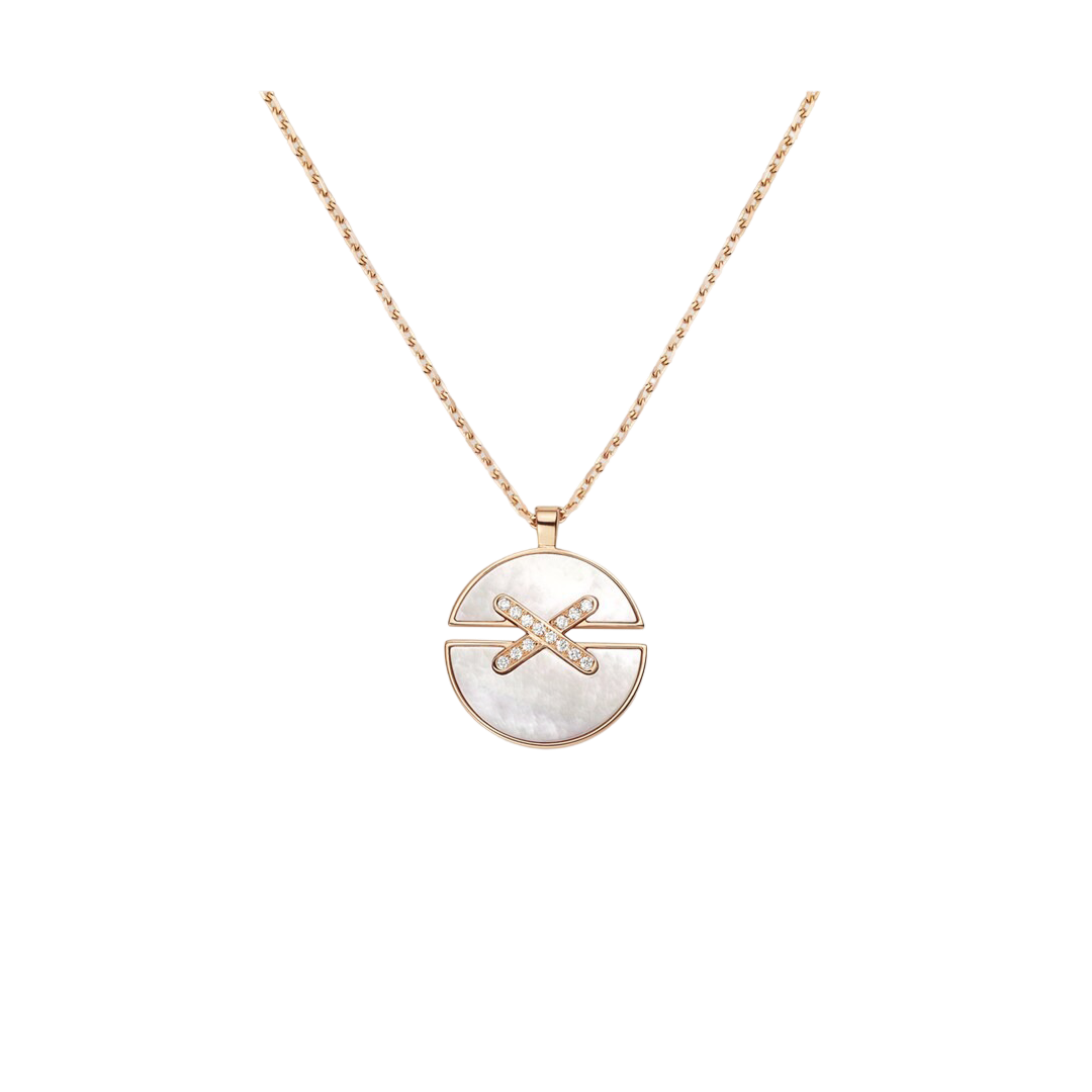 Gioiello in oro rosa Ciondolo Jeux de Liens Chaumet