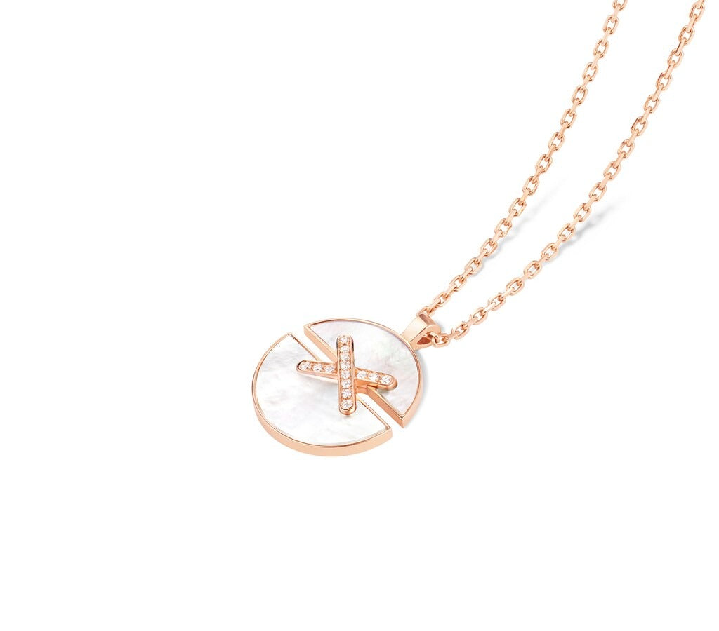 Gioiello in oro rosa Ciondolo Jeux de Liens Chaumet