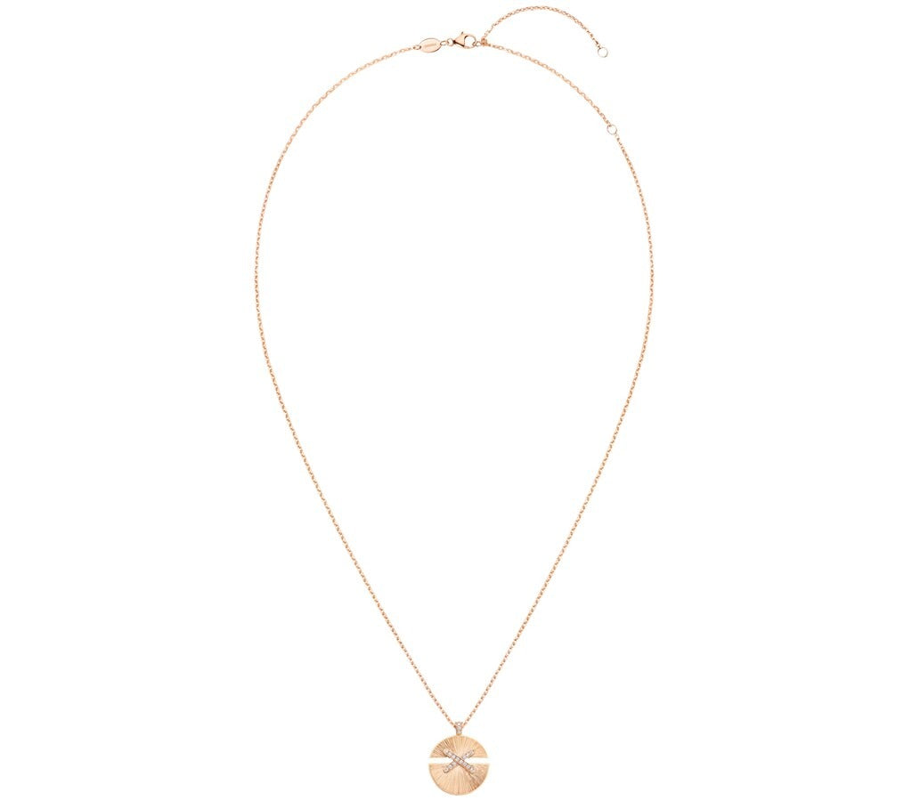 Gioiello in rose gold Jeux de Liens Pendant Necklace Chaumet