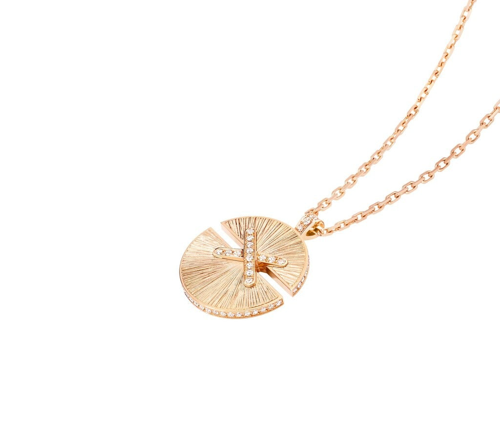 Gioiello in oro rosa Ciondolo Jeux de Liens Chaumet