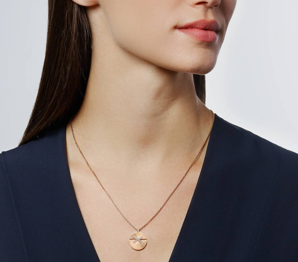 Gioiello in oro rosa Ciondolo Jeux de Liens Chaumet