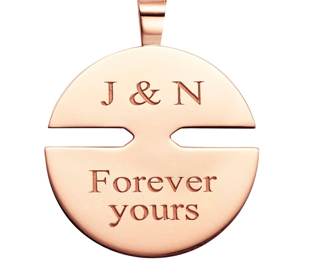 Gioiello in rose gold Jeux de Liens Pendant Necklace Chaumet