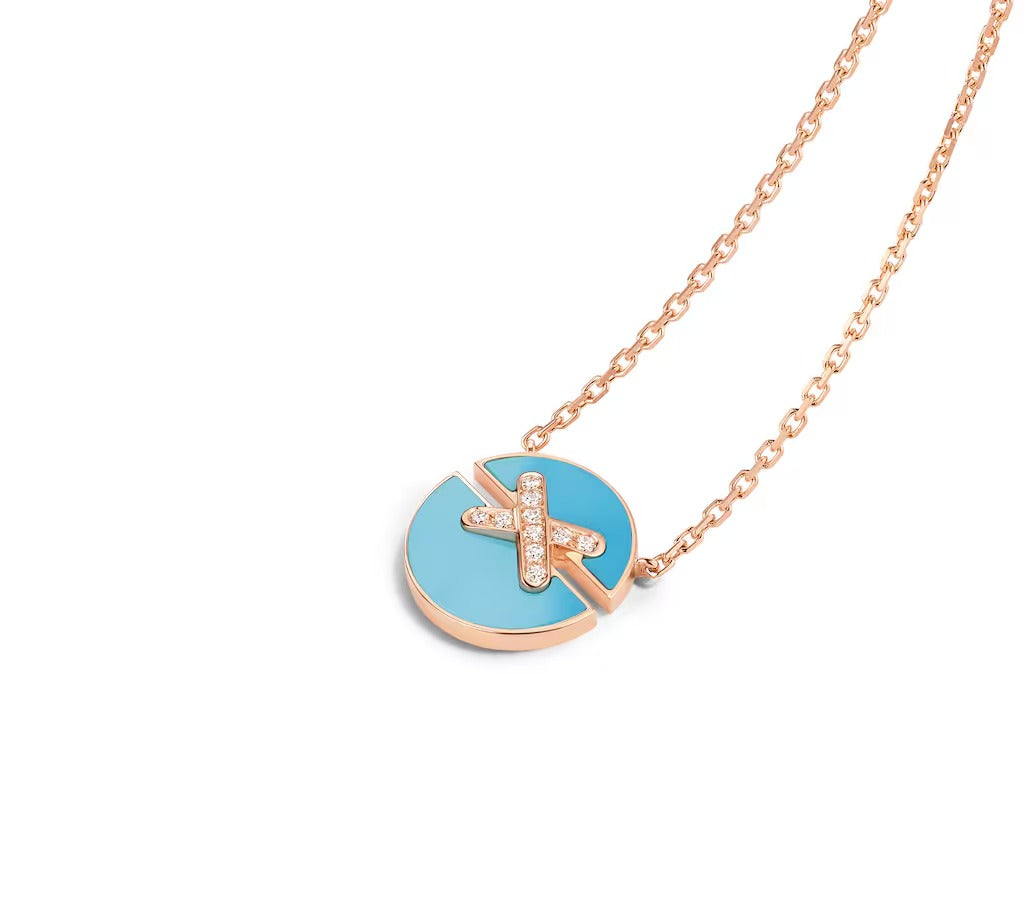 Gioiello in rose gold Jeux de Liens Pendant Necklace Chaumet