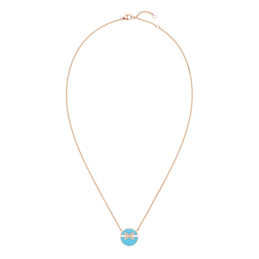 Gioiello in rose gold Jeux de Liens Pendant Necklace Chaumet