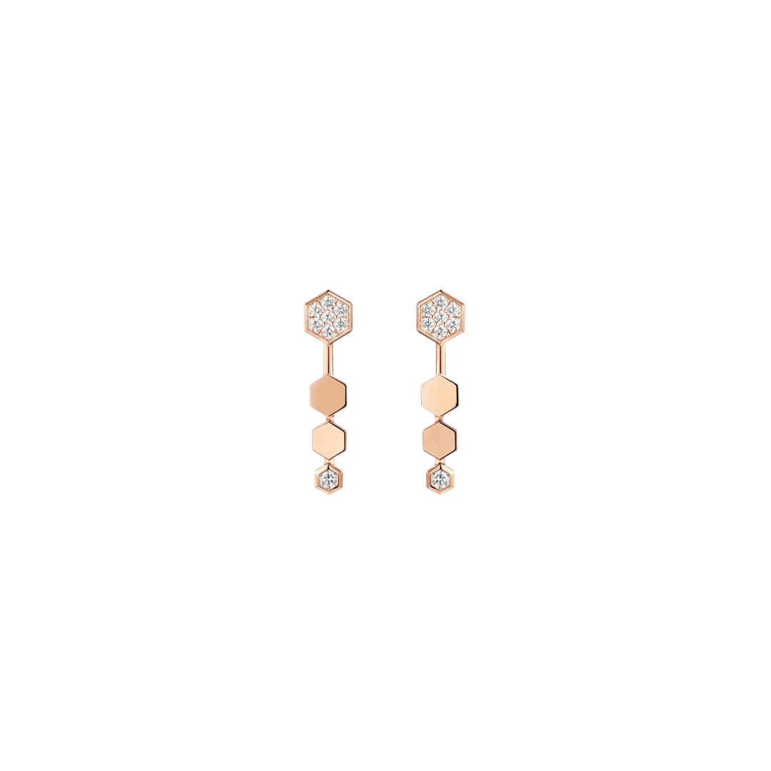 Gioiello in oro rosa Orecchini Bee de Chaumet Chaumet