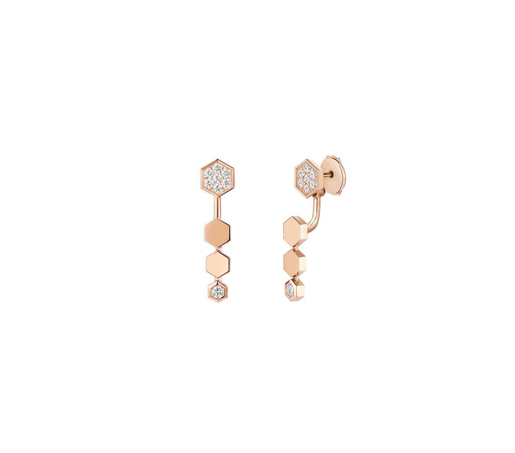 Gioiello in oro rosa Orecchini Bee de Chaumet Chaumet