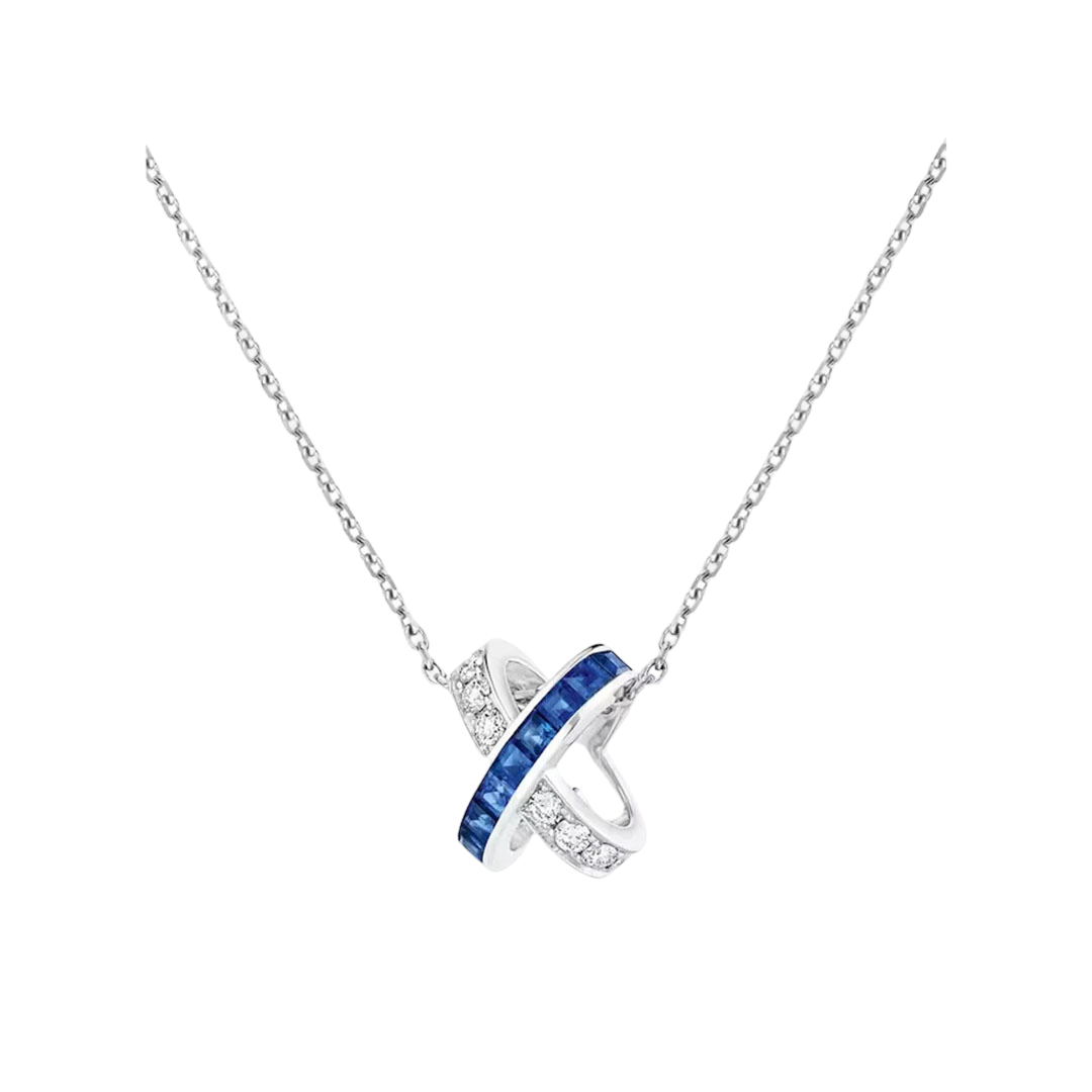 Gioiello in white gold Jeux de Liens Pendant Necklace Chaumet