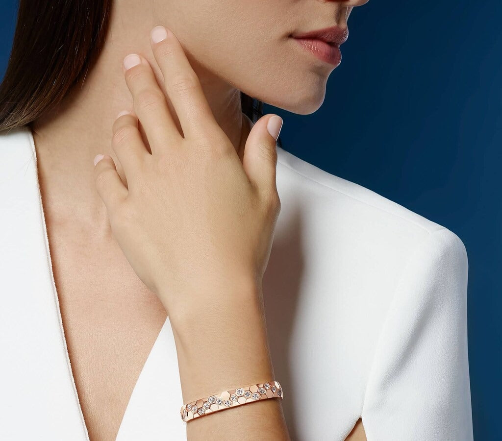 Gioiello in oro rosa Bracciale Bee de Chaumet Chaumet