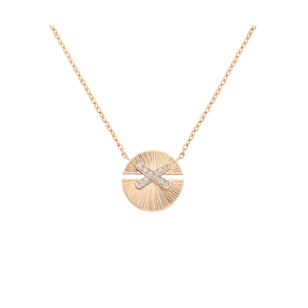 Gioiello in rose gold Jeux de Liens Pendant Necklace Chaumet