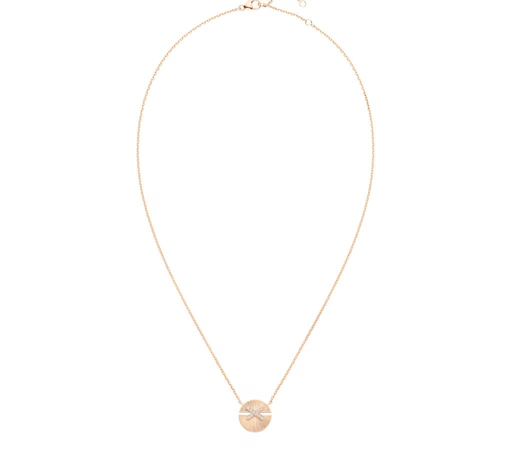 Gioiello in rose gold Jeux de Liens Pendant Necklace Chaumet