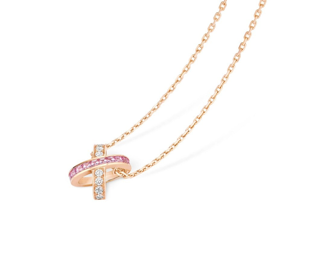 Gioiello in oro rosa Ciondolo Jeux de Liens Chaumet