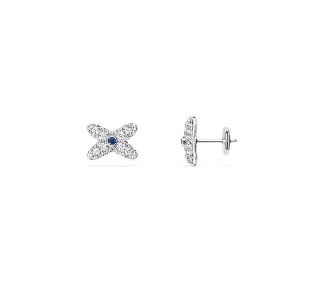 Gioiello in oro bianco Orecchini Jeux de Liens Chaumet