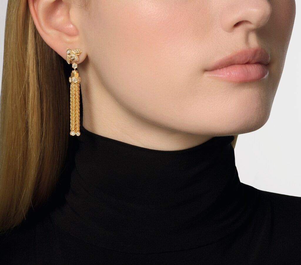 Gioiello in oro giallo Orecchini Bee de Chaumet Chaumet