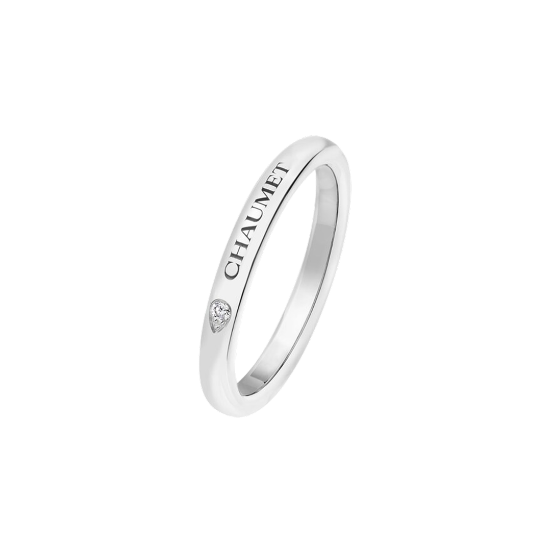 Ring in platinum Les Éternelles de Chaumet Wedding Band Chaumet