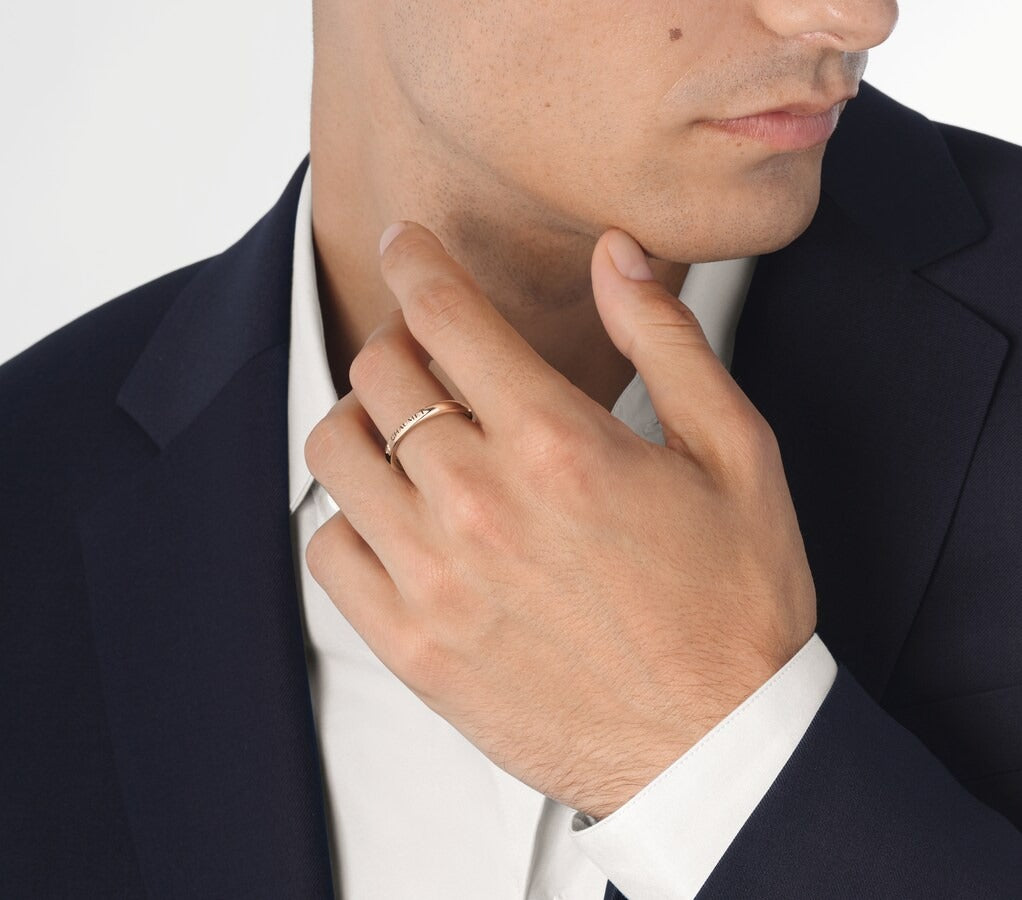 Ring in rose gold Les Éternelles de Chaumet Wedding Band Chaumet