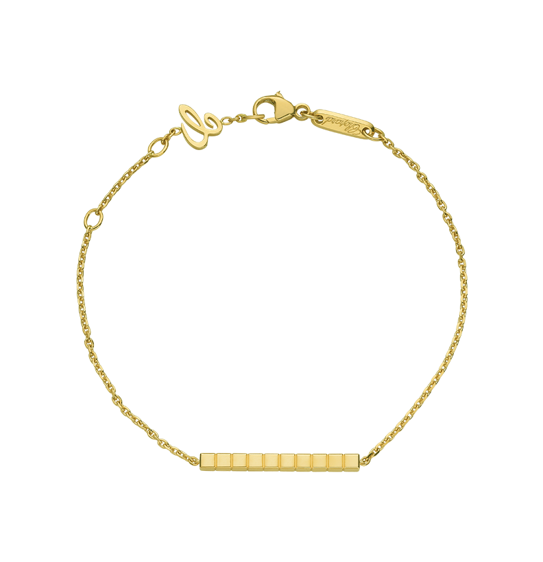 Bracelet in yellow gold Ice Cube Bracelet Chopard