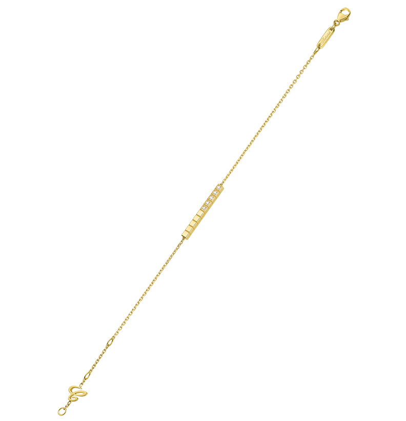 Bracelet in yellow gold Ice Cube Bracelet Chopard