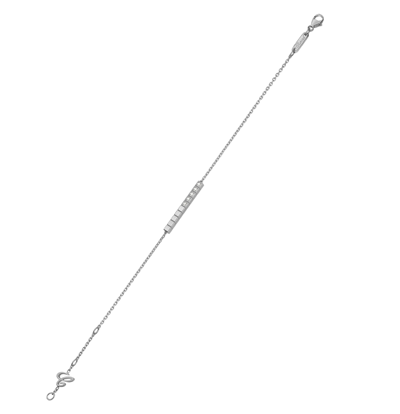 Gioiello in oro bianco Bracciale Ice Cube Chopard