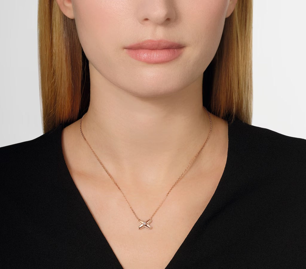 Gioiello in oro rosa Ciondolo Jeux de Liens Chaumet