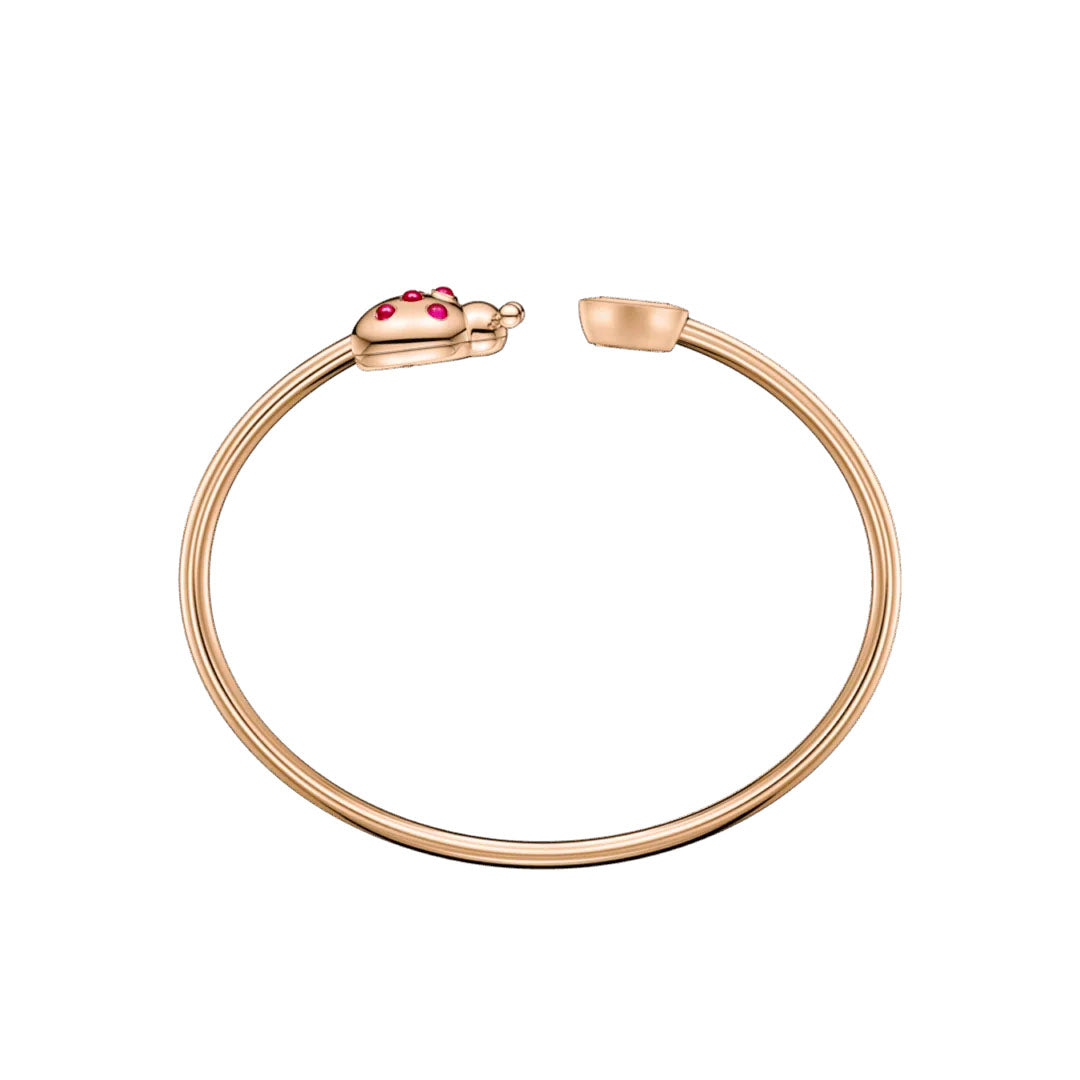 Gioiello in oro rosa Bracciale Happy Diamonds Chopard