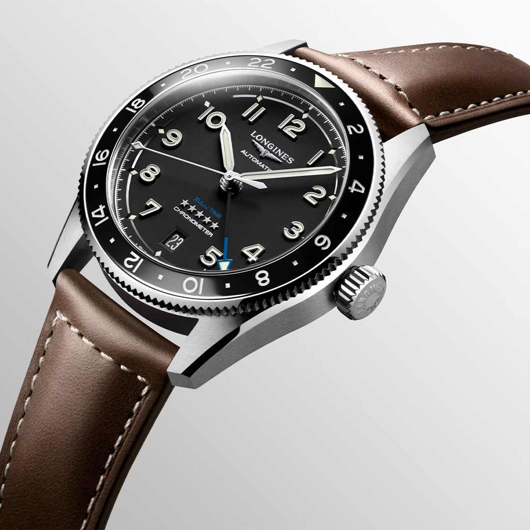 Orologio in acciaio Spirit Zulu Time Longines