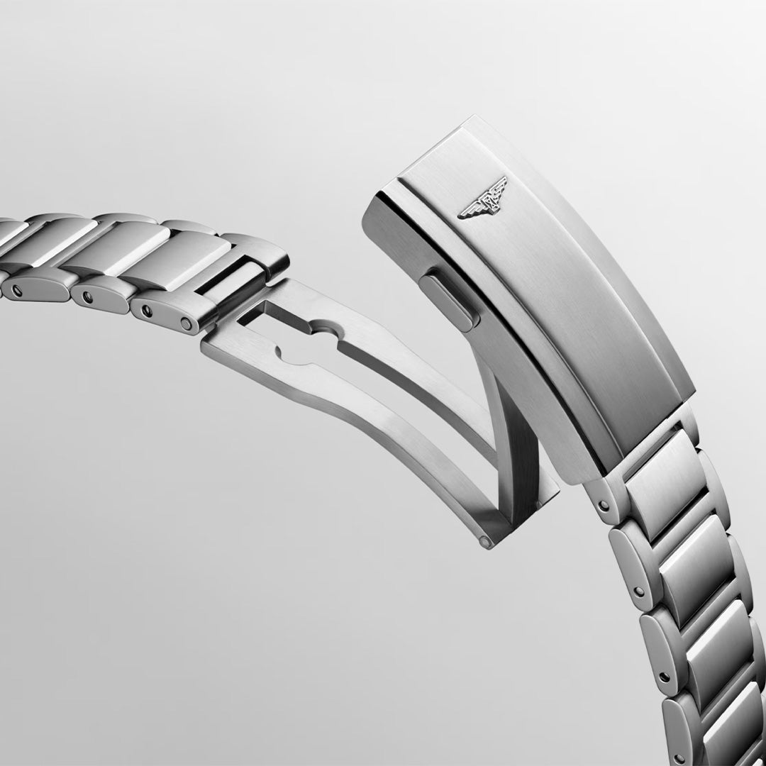 Orologio in acciaio HydroConquest GMT Longines