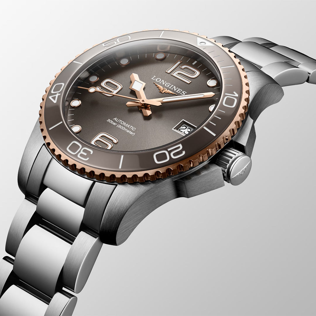 Watch in steel HydroConquest Longines