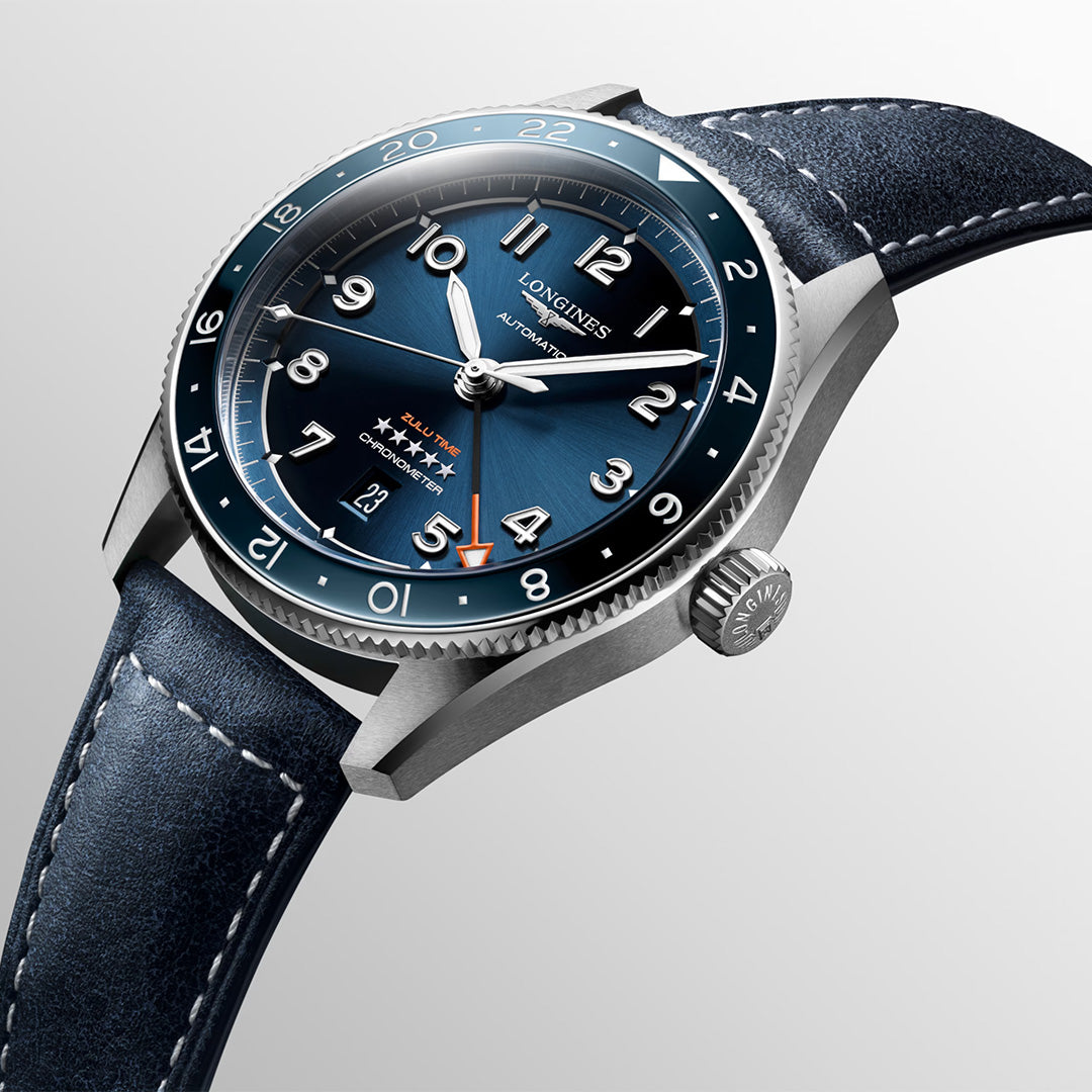 Orologio in acciaio Spirit Zulu Time Longines